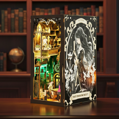 Tarot Divination Society Book Nook Bookshelf Insert